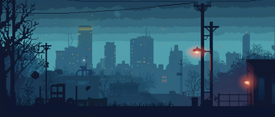 Dark Urban Panorama