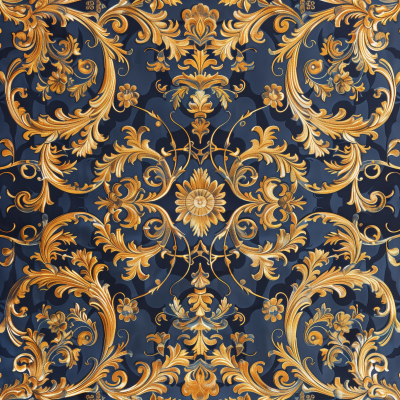 Baroque Wallpaper Pattern