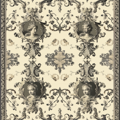 Baroque Wallpaper Pattern