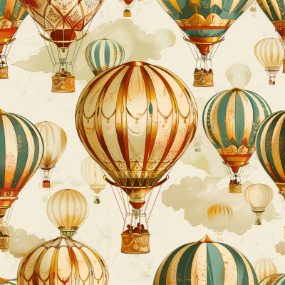 Hot Air Balloon Pattern