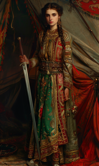 Portrait of a Scythian Queen