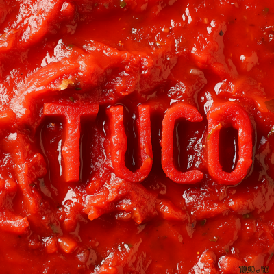 Tomato Sauce Typography