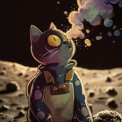 Space Cat Named Soxx