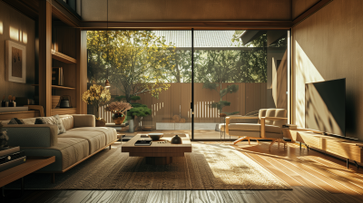 Japandi Style Living Room