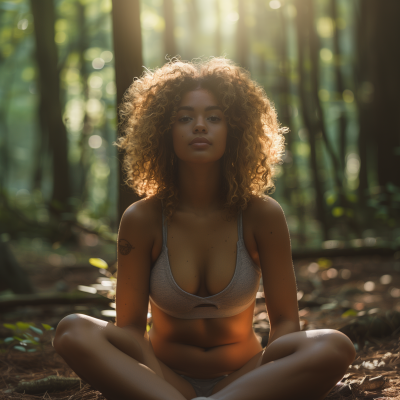 Yoga in the Forest