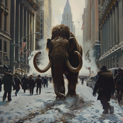Wolly Mammoth in New York