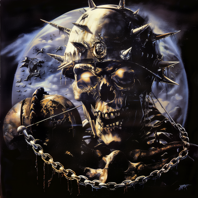 1980s Heavy Metal Warlord Artwork