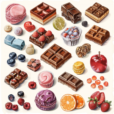 Vintage Sweets Icons