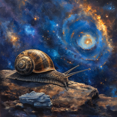 Psychedelic Snail