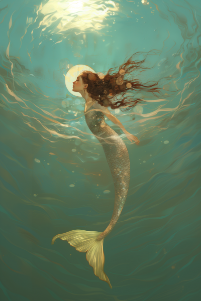 Mermaid Under Sunlight