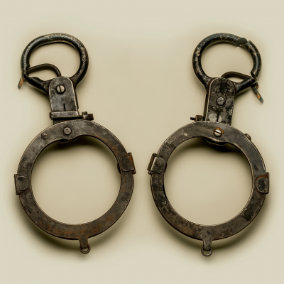 Vintage European Handcuffs
