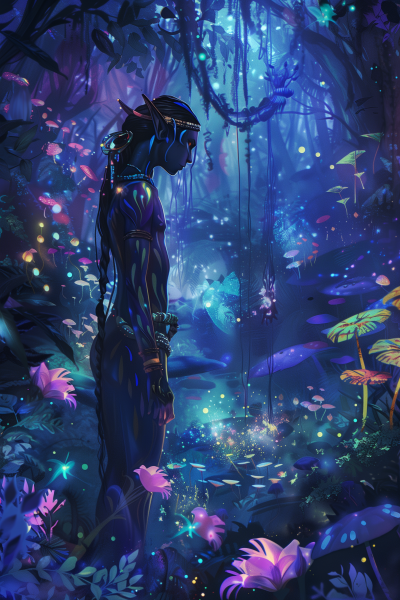 Na’vi in Pandora Forest