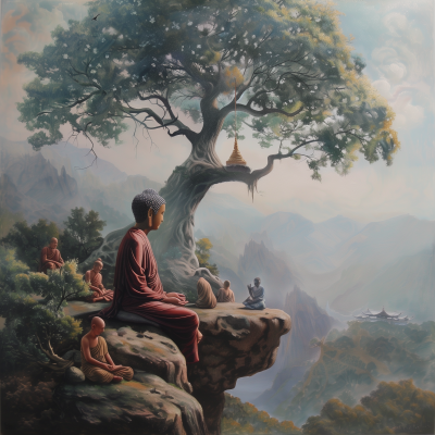 Buddha Achieving Enlightenment