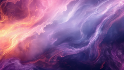 Swirling Colors Abstract Background