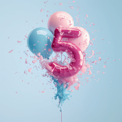 Numbers and Balloons