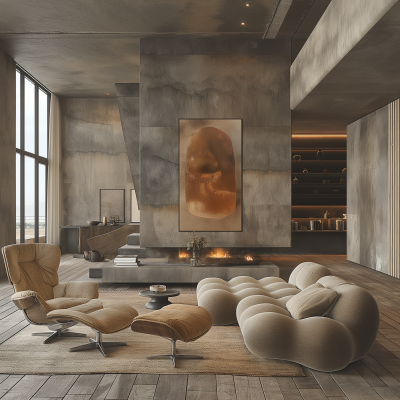 Minimalist Living Room Interior