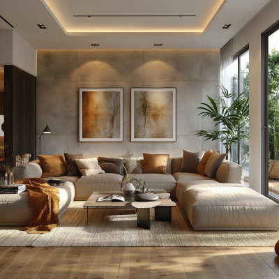 Classic Living Room Interior Design