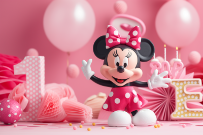 Minnie Mouse Birthday Design