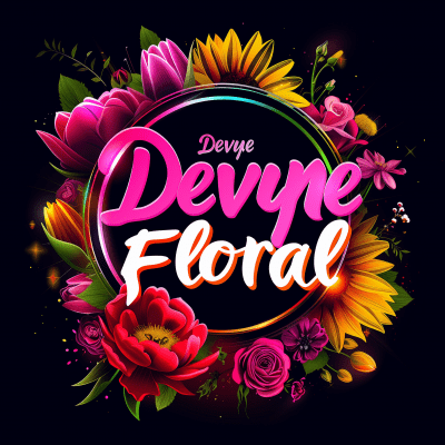 Devyne Floral Logo Design
