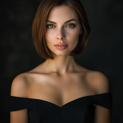 Fashion Portrait of a Ukrainian Woman