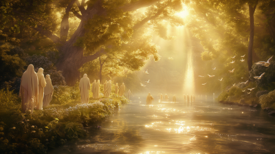 Ethereal River and the Tree of Life