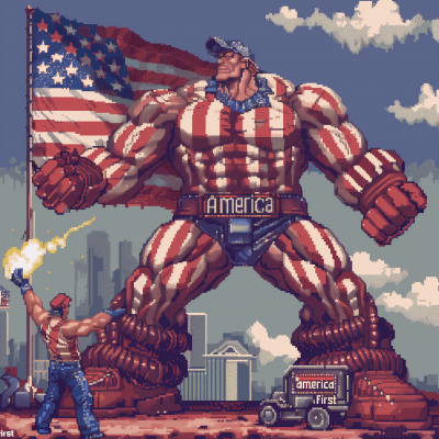 America First Patriotic Ad Campaign