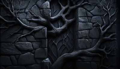 Mystical Dark Wall Texture