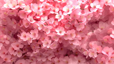 Cherry Blossom Flowers Poster