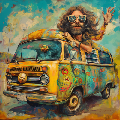 Hippie Van Delivery