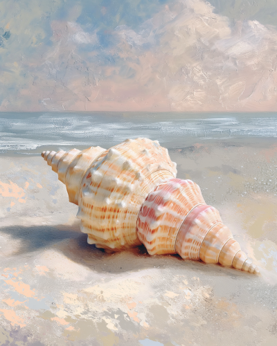 Sea Shell at the Beach