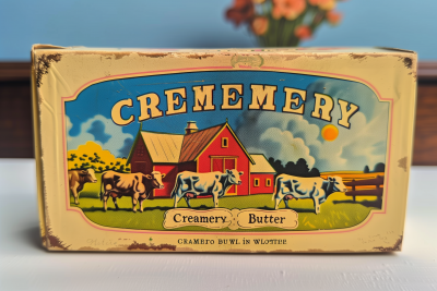 Vintage Creamery Butter Box