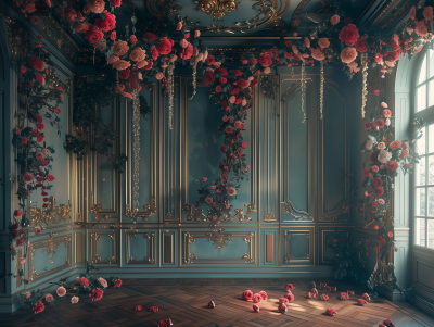 Elegant Gilded Room