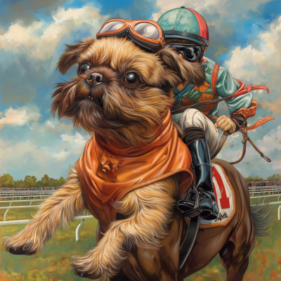 Brussels Griffon at the Kentucky Derby