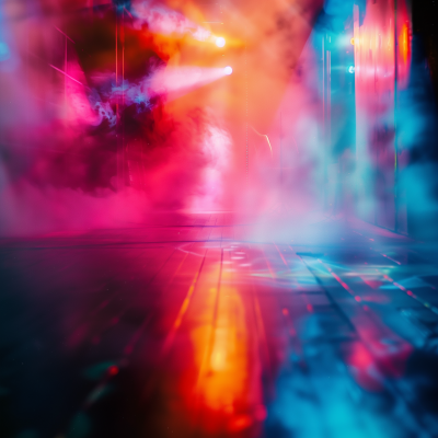 Blurred Dancefloor Abstract