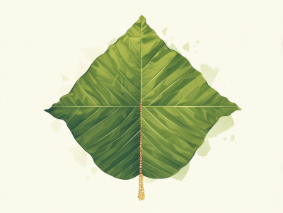 Square Leaf Illustration