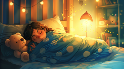 Cozy Bedtime Scene