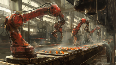 Sushi Making Robot Factory
