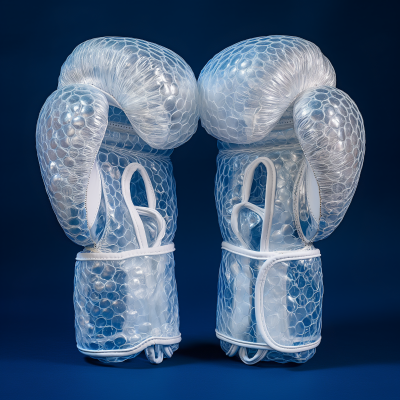Bubble Wrap Boxing Gloves