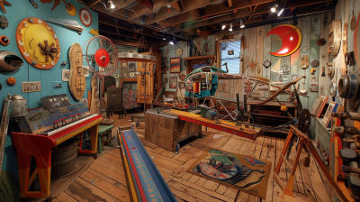 The Ultimate Rube Goldberg Playroom