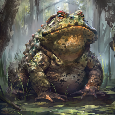 Fantasy Swamp Creature