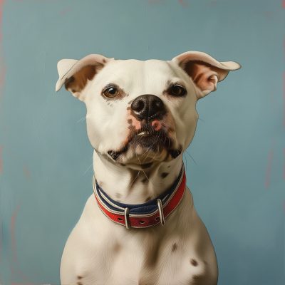 Athletic Dog Portrait