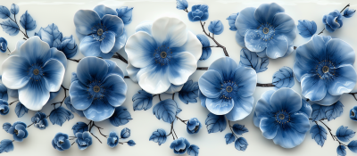 Blue and White Porcelain Delft