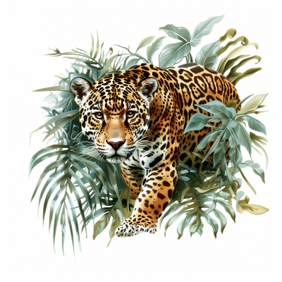Scientific Jaguar Illustration