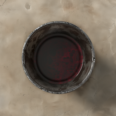 Dirty and Gloomy Medieval Wine Cup