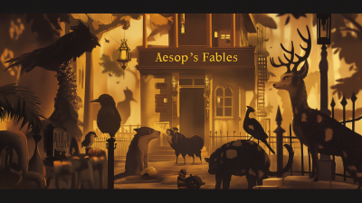 Aesop’s Fables Title Card