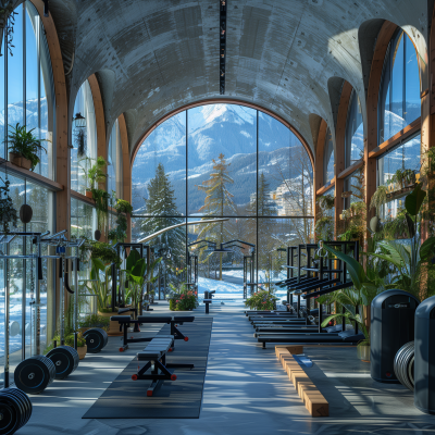Outdoor Modern Gym Architecture