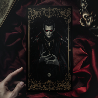 Dracula Tarot Card