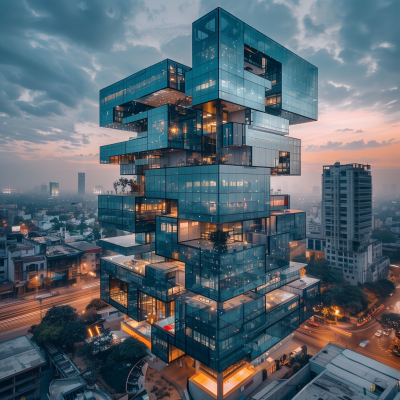 High Rise Glass Building