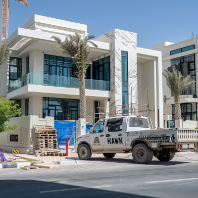 Under Construction Large Villa in Dubai