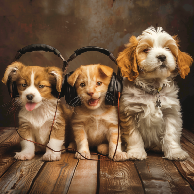 Pets’ Music Playtime